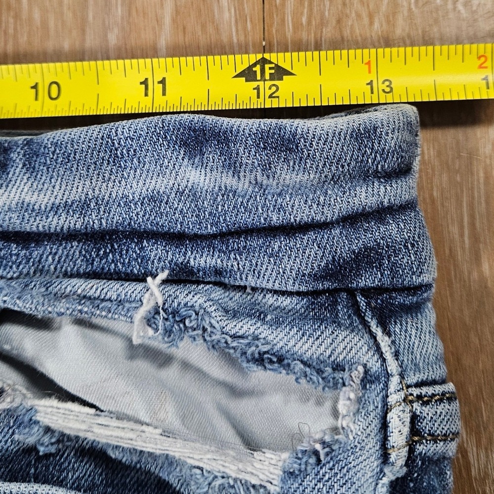 Buckle Black No. 75 Skinny Jeans Size 25 High Rise Distressed Acid Wash STRETCH - Picture 8 of 11